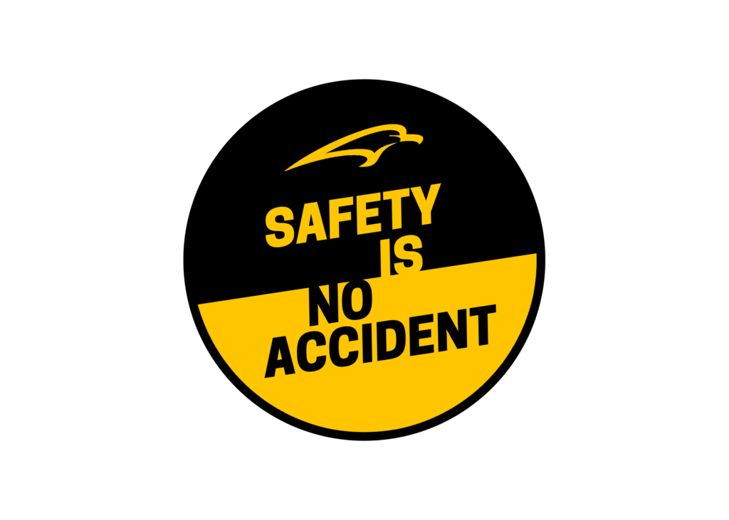 Eagle Construction Safety is No Accident Stamp